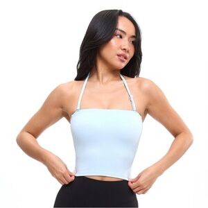 Buffbunny Blue Bubbles 🫧 Butter Bandeau Crop Medium